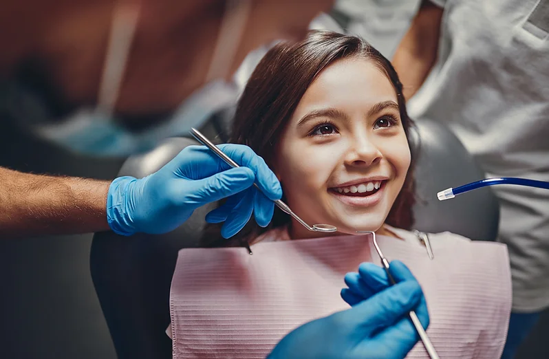 Child at the Dentist Blue Stone Hills Dentistry